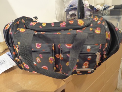Assorted colour hearts holdall